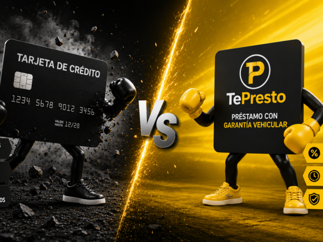 ¿Préstamo con garantía vehicular vs tarjeta de crédito? Descubre cuál te conviene más